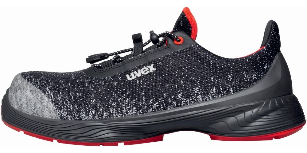 UvexSicherheits-Halbschuhe1G2S1SRC68527SchwarzRot-35Weite10