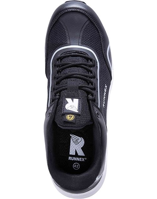 RUNNEXS1Ps-ESD-SicherheitshalbschuheSportstar5113SchwarzWei-36