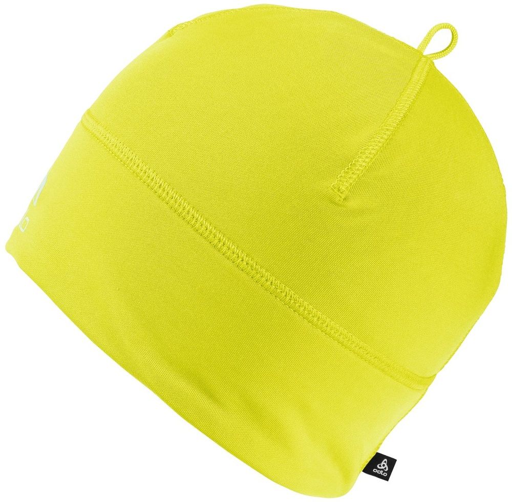 OdloHatPolyknit762670SafetyYellow