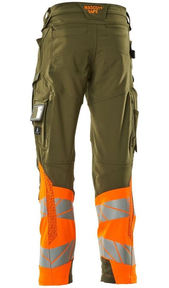 MascotHosemitKnietaschenAccelerateSafe19179-511MoosgrnHi-visOrange-C4676