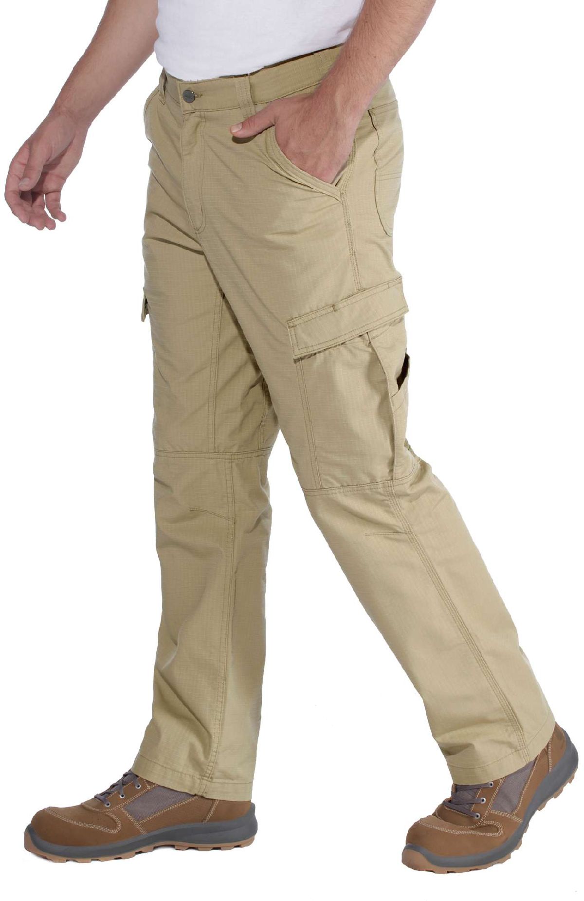 CarharttHerrenHoseForceBroxtonCargoPantDarkKhaki