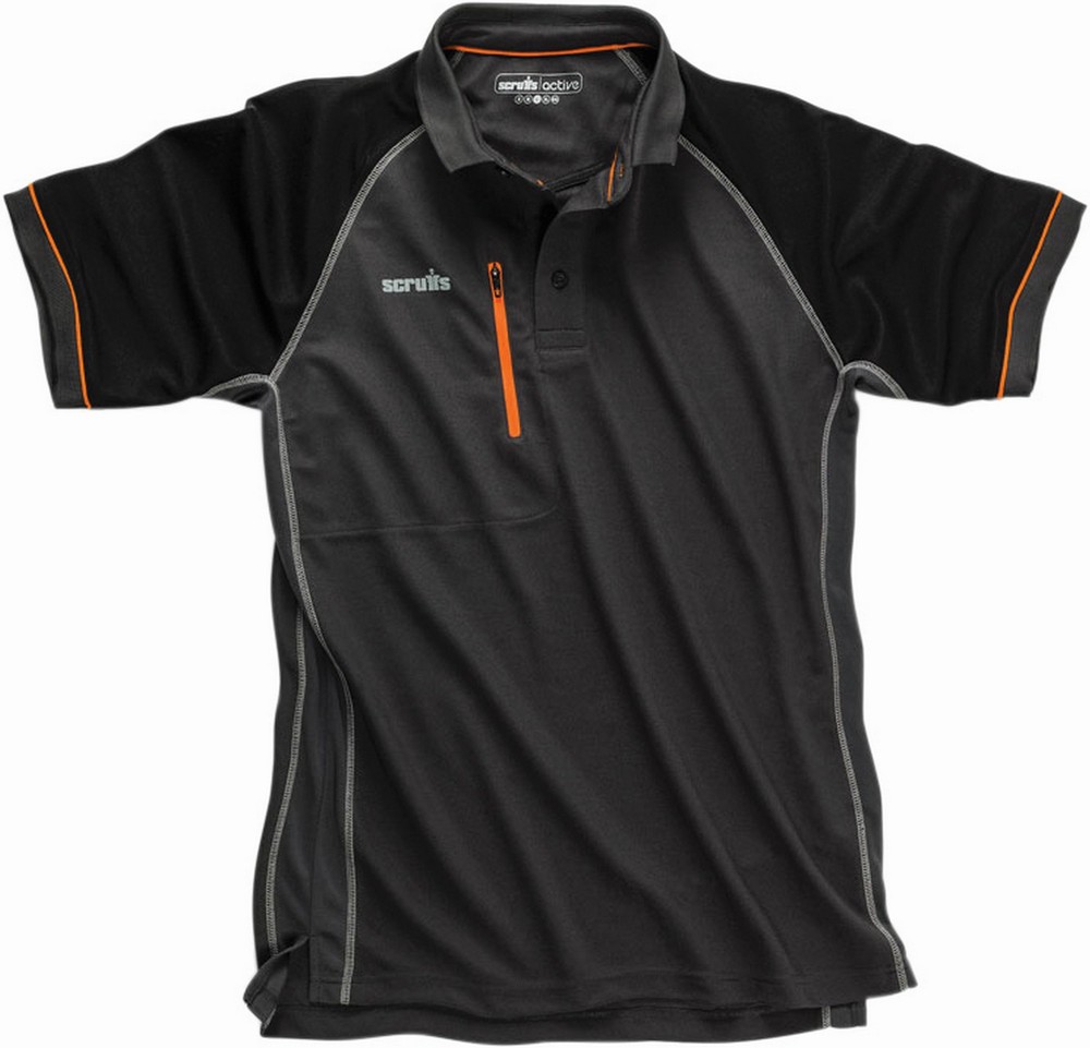 ScruffsT-ShirtPolohemdActive-Anthrazit