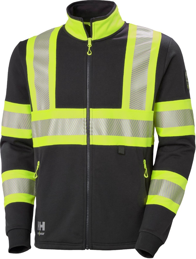 HellyHansenIcuZipSweatshirtYellowEbony-XS