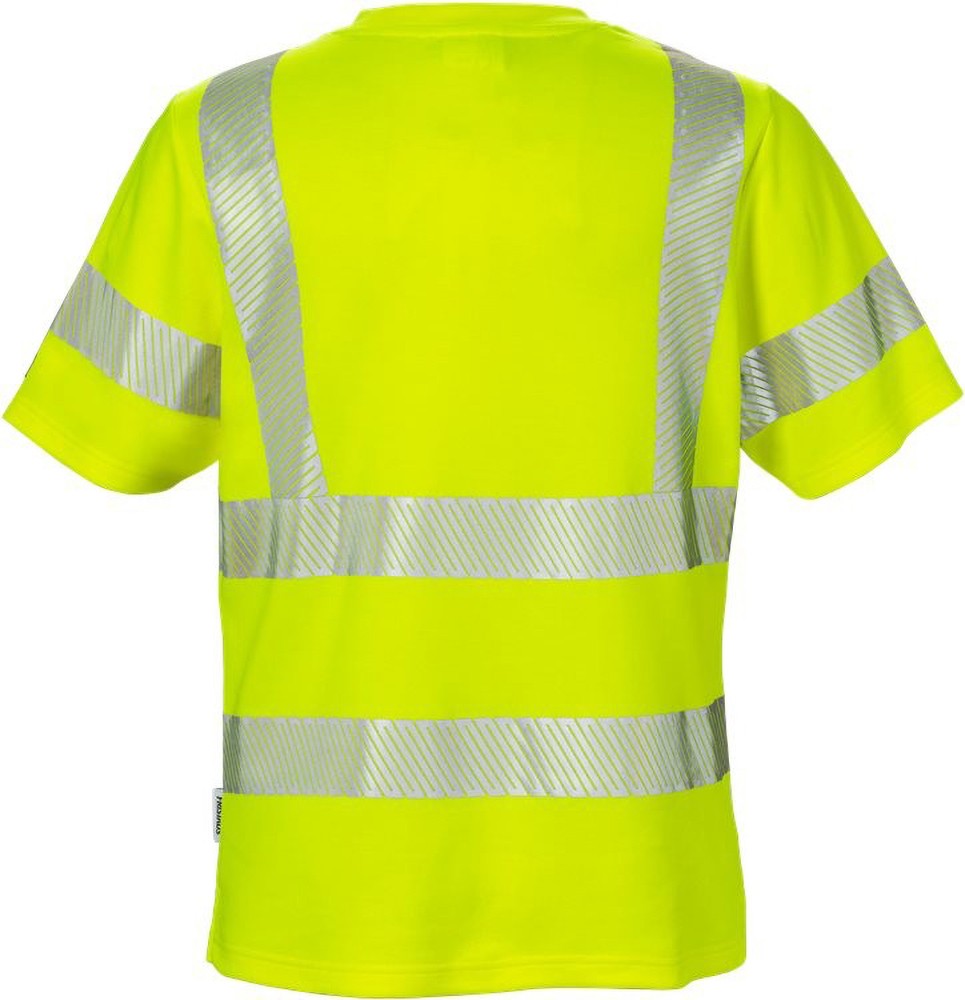 FristadsWarnschutzT-ShirtHighVisDamen-T-ShirtKl27458THVWarnschutz-Gelb-S