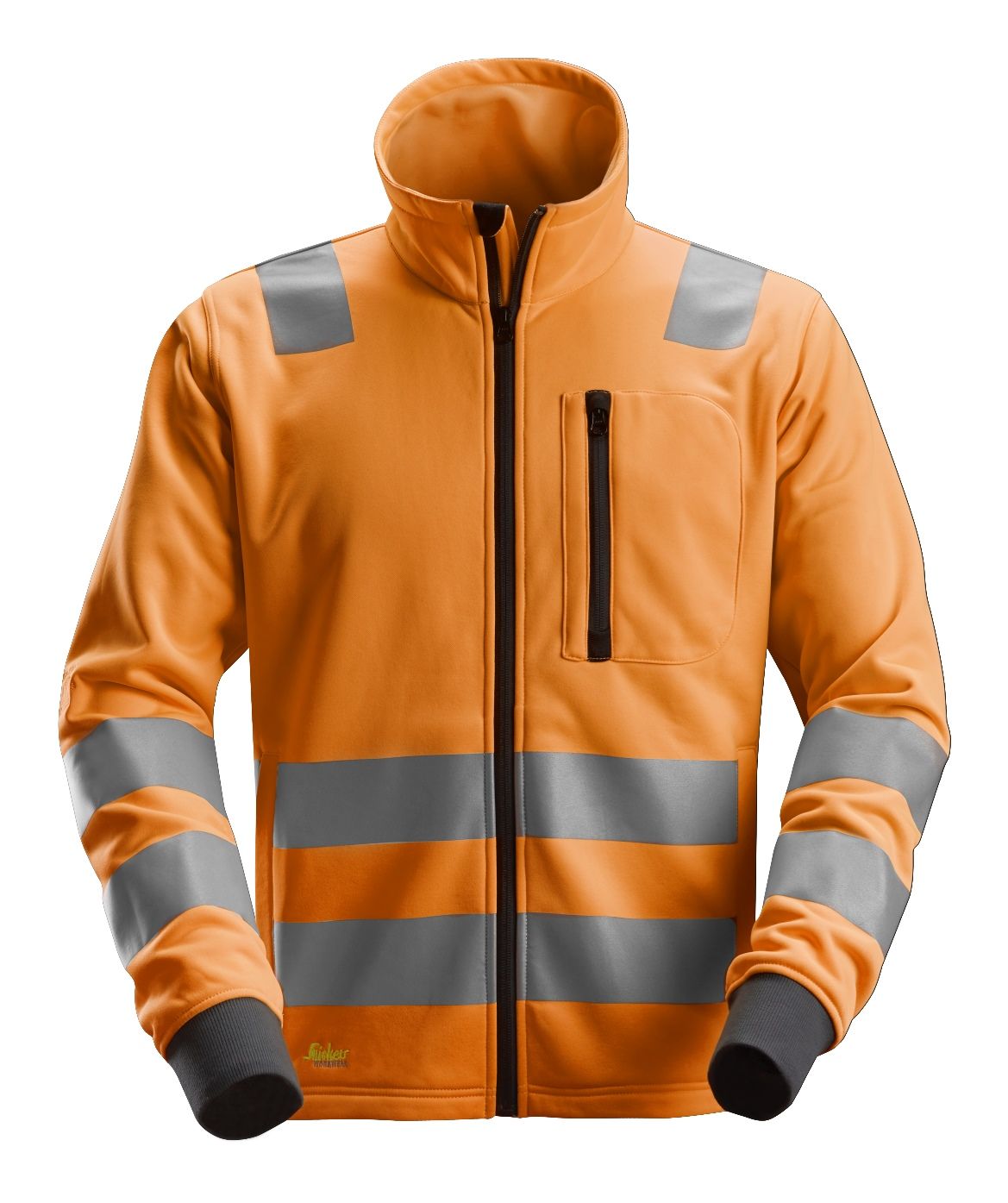 SnickersAllroundWorkHi-VisArbeitsjackemReiverschlussKl23EN20471High-VisOrange