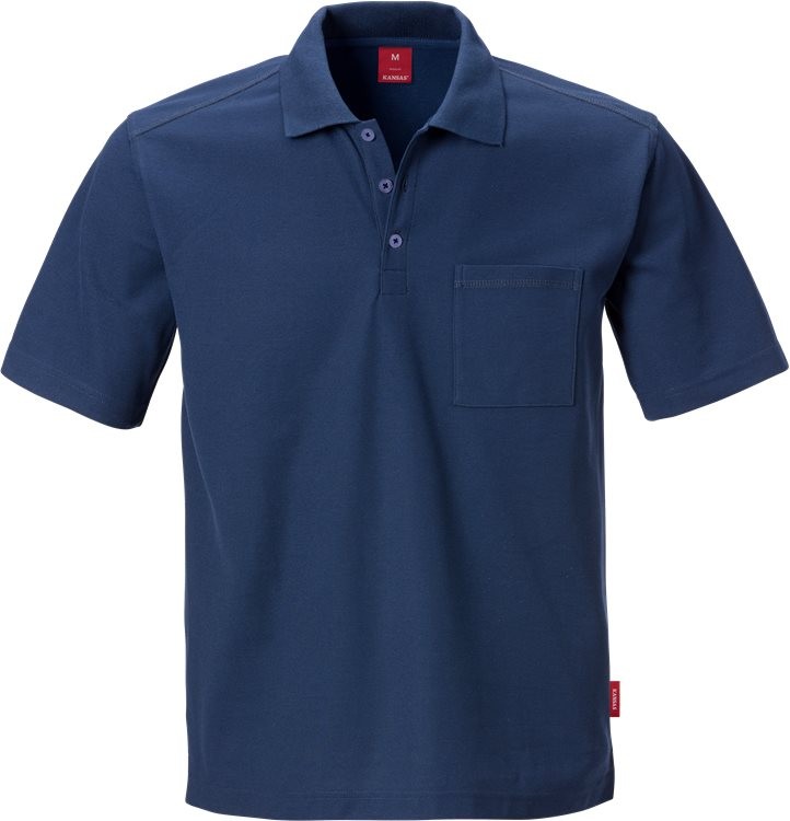 KansasPoloshirtKurzarmPoloshirt7392PMMarineblau