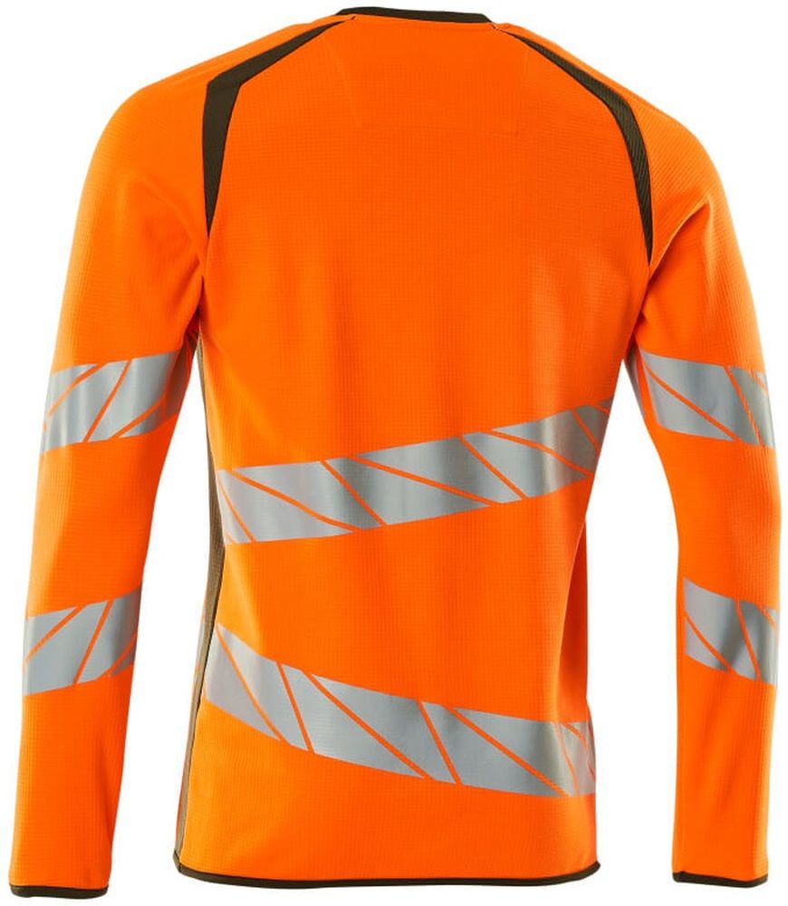 MascotSweatshirtAccelerateSafe19084-781Hi-visOrangeMoosgrn-XXL