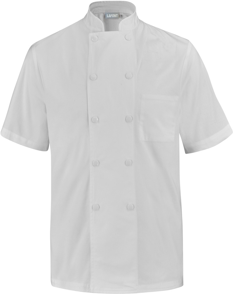 LafontJackeHerrenKurzarmPeeler2FCACOWhite-XS