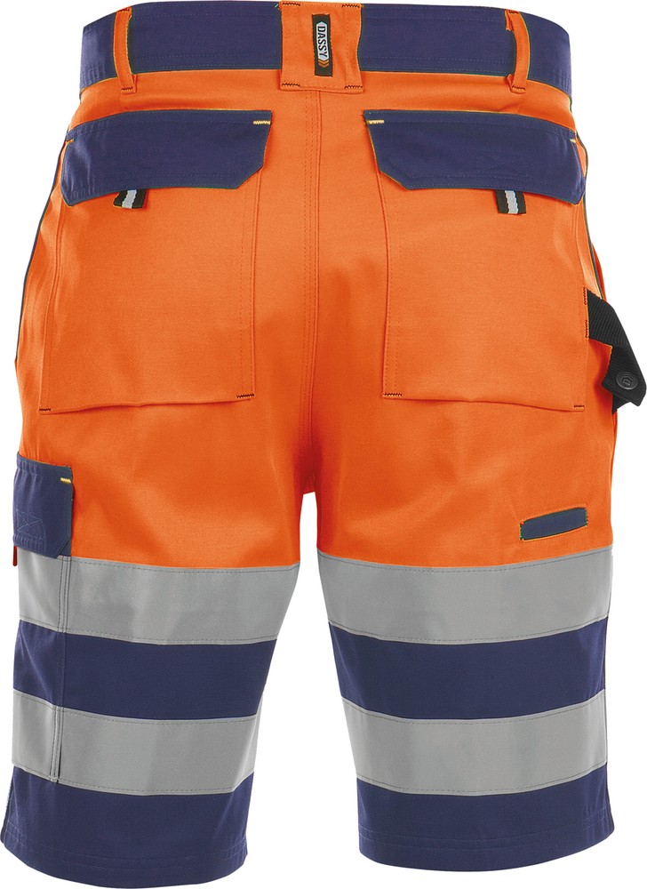 DassyWarnschutz-ShortsVennaPESCO61DunkelblauNeonorange