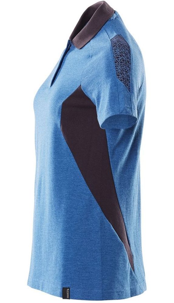 MascotDamenPolo-ShirtAccelerate18393-961AzurblauSchwarzblau-XXL