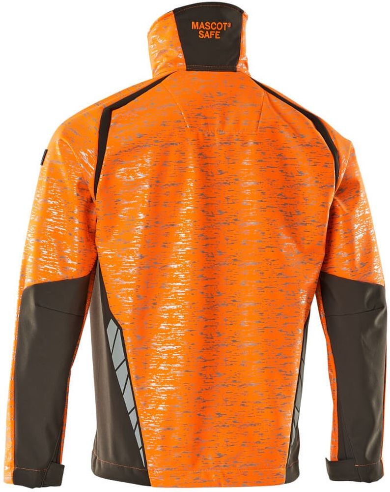 MascotSoftshellJackeAccelerateSafe19202-291Hi-visOrangeDunkelanthrazit-XXL
