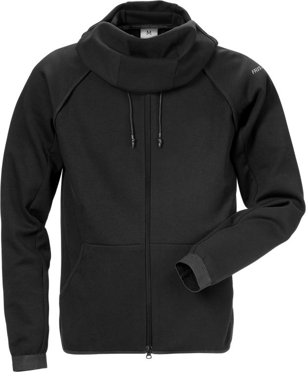 FristadsSweatjackemitKapuze7462DFSchwarz