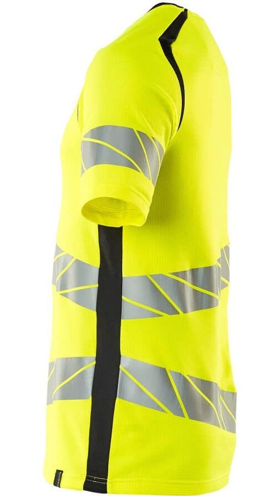 MascotT-ShirtAccelerateSafe19082-771Hi-visGelbSchwarzblau-XXL