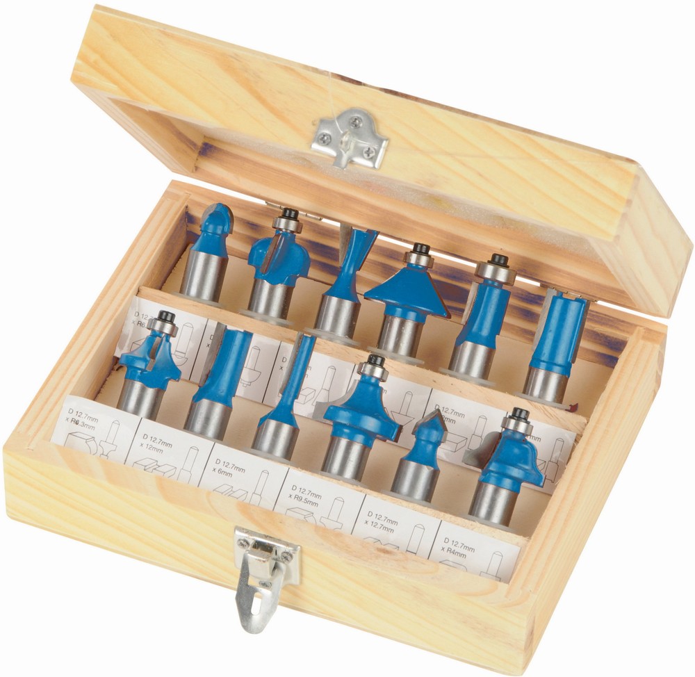 SilverlineFrser12-Zoll-Hartmetall-Frser12-tlgSatz12Zoll