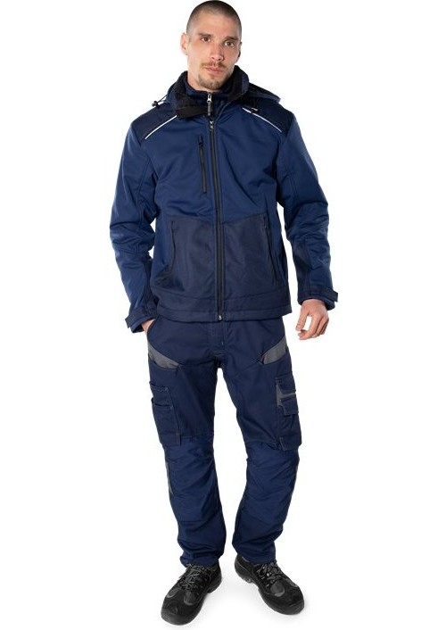 FristadsSoftshell-Winterjacke4060CFJMarineblau