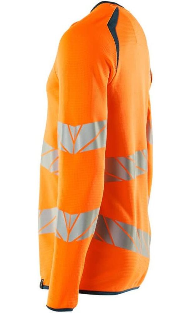 MascotSweatshirtAccelerateSafe19084-781Hi-visOrangeDunkelpetroleum-XXL