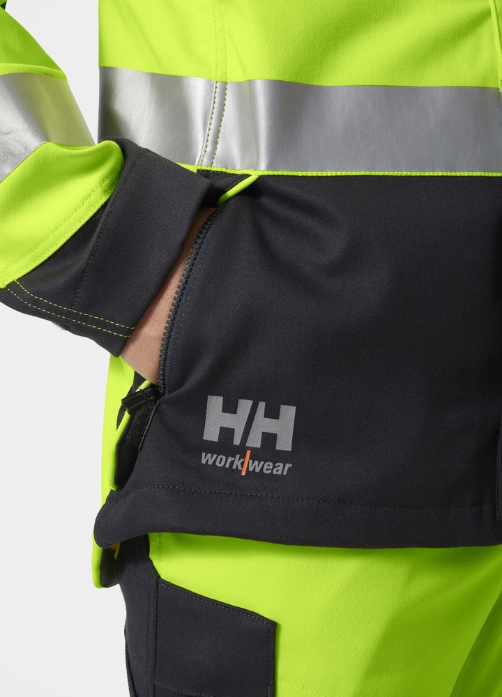 HellyHansenArbeitsjackeFyreJacket77249368YellowEbony-XS