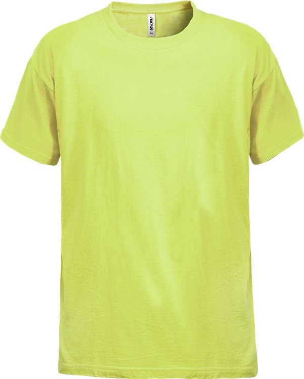 FristadsKurzarmT-ShirtAcodeT-Shirt1912HSJHellgelb