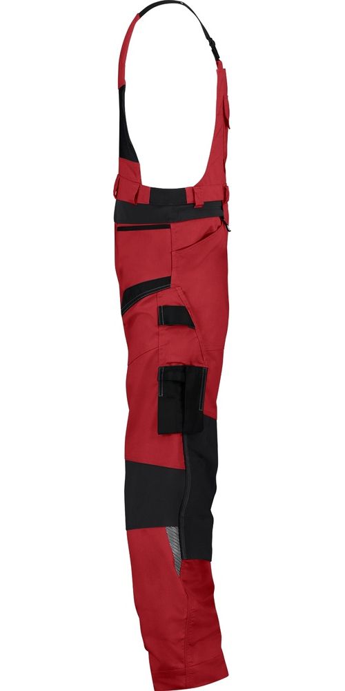 DassyStretch-ArbeitslatzhoseMitKniepolstertaschenTronixNextRotSchwarz-36