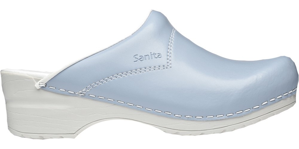 SanitaClogsDamenSandalenPastelLightBlue