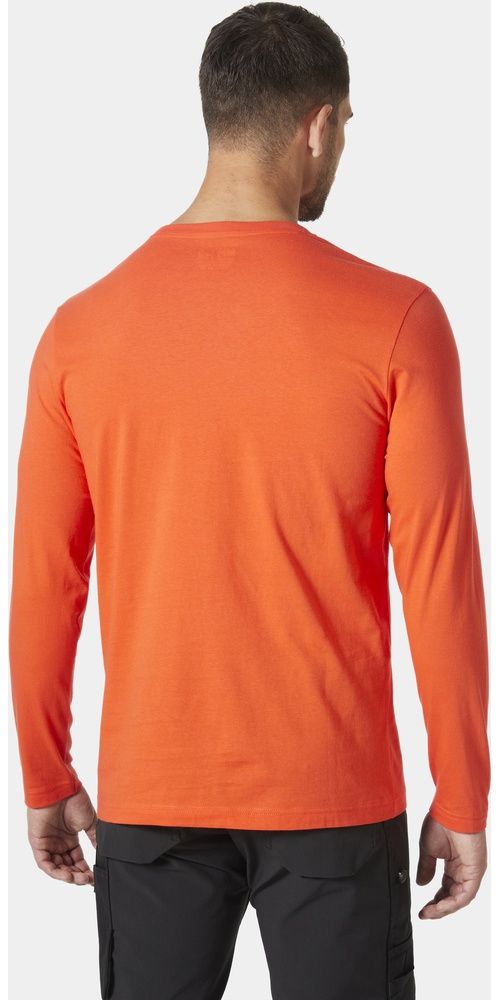 HellyHansenLongsleeveClassicLogo79282290DarkOrange-XS