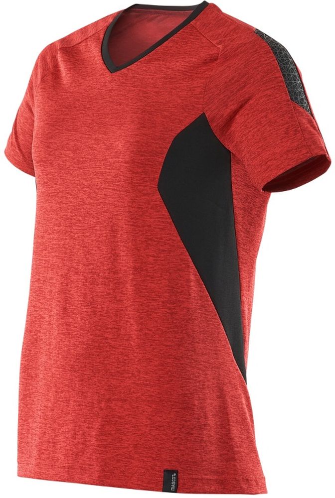 MascotDamenT-ShirtAccelerate18092-801VerkehrsrotmeliertSchwarz-XXL