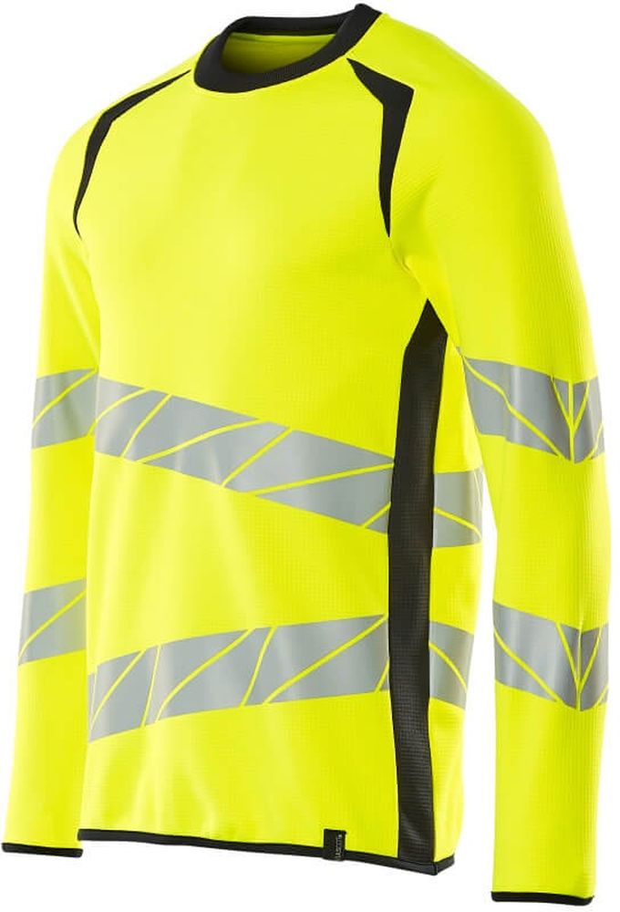 MascotSweatshirtAccelerateSafe19084-781Hi-visGelbSchwarzblau-XXL