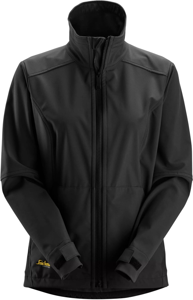 SnickersWorkwearDamenAllroundWorkwinddichteDamenSoftshellJacke1247Schwarz-XS