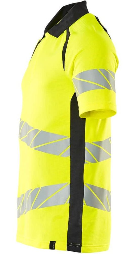 MascotPolo-ShirtAccelerateSafe19083-771Hi-visGelbSchwarzblau-XXL