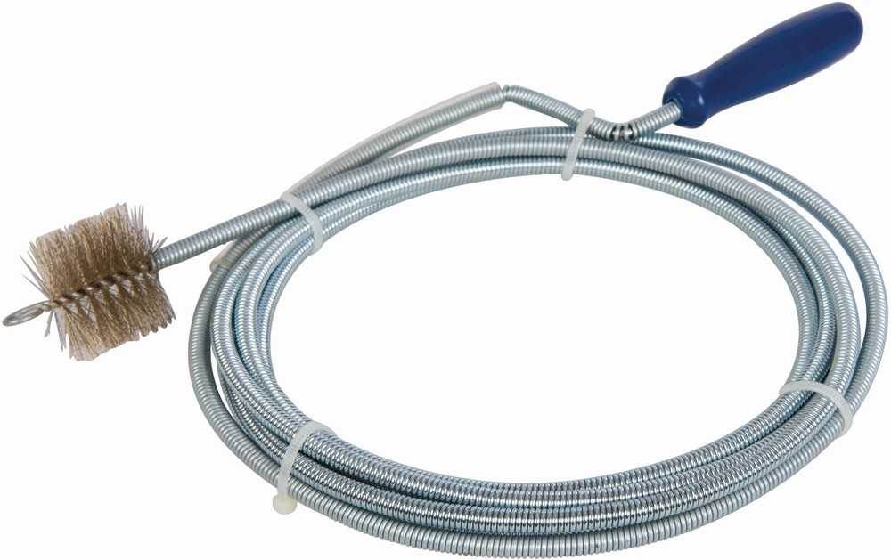 SilverlineAbflussreinigungswerkzeugeRohrreinigungsspiralemitBrste3m