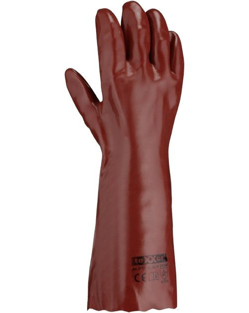 teXXorPvc-HandschuheRotbraun12Paar2172