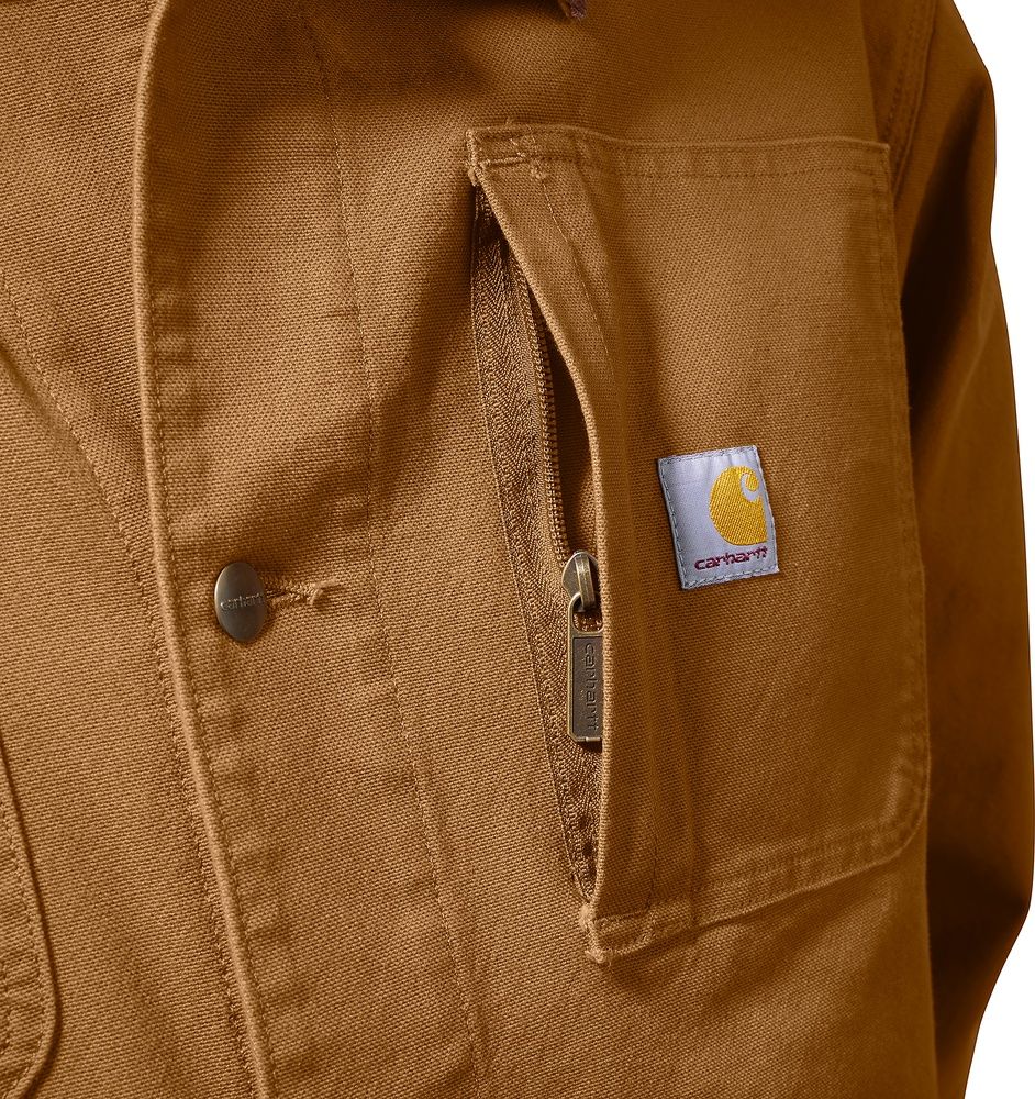 CarharttJackeDuckLooseFitChoreCoatt106675CarharttBrown-M