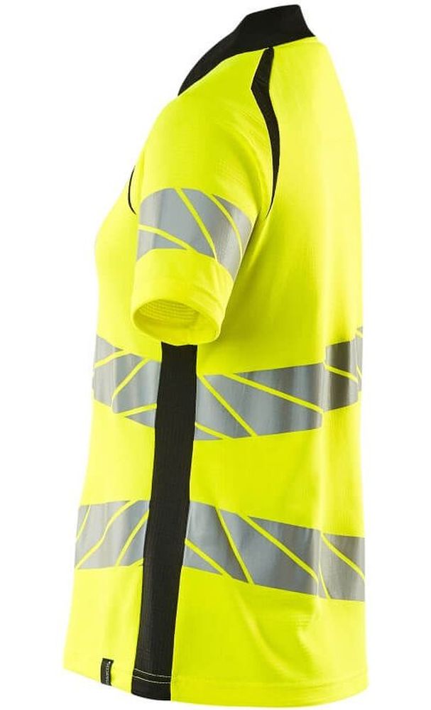 MascotDamenPolo-ShirtAccelerateSafe19093-771Hi-visGelbSchwarz-XXL