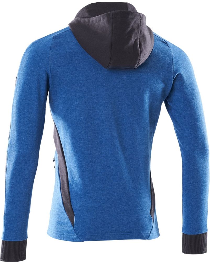 MascotKapuzensweatshirtmitReiverschlussAccelerate18584-962AzurblauSchwarzblau-XXL
