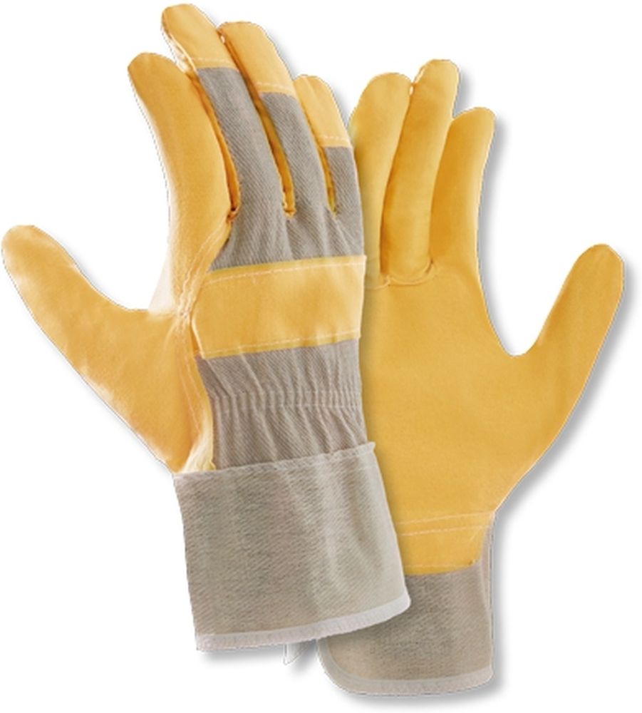 teXXorKunstleder-Handschuhe88Pvwa-Top12Stck2100KunstlederGelbDrellWei-10