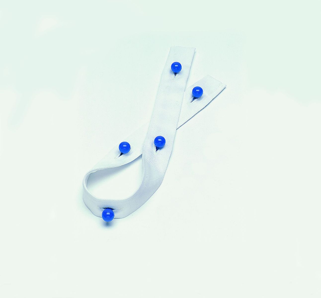Leiber6-LochKnopfleisten10Stck02416601Wei
