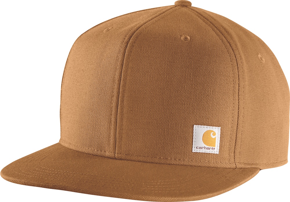 CarharttFirmDuckFlatBrimCap106665CarharttBrown