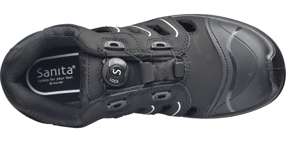 SanitaHerrenSicherheitssandaleTopaz-Esd-S1PSandalBlack