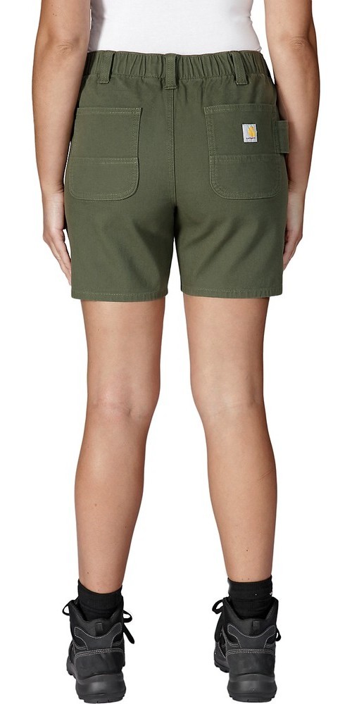 CarharttDamenShortsRelaxedFitCanvasWorkShortBasil