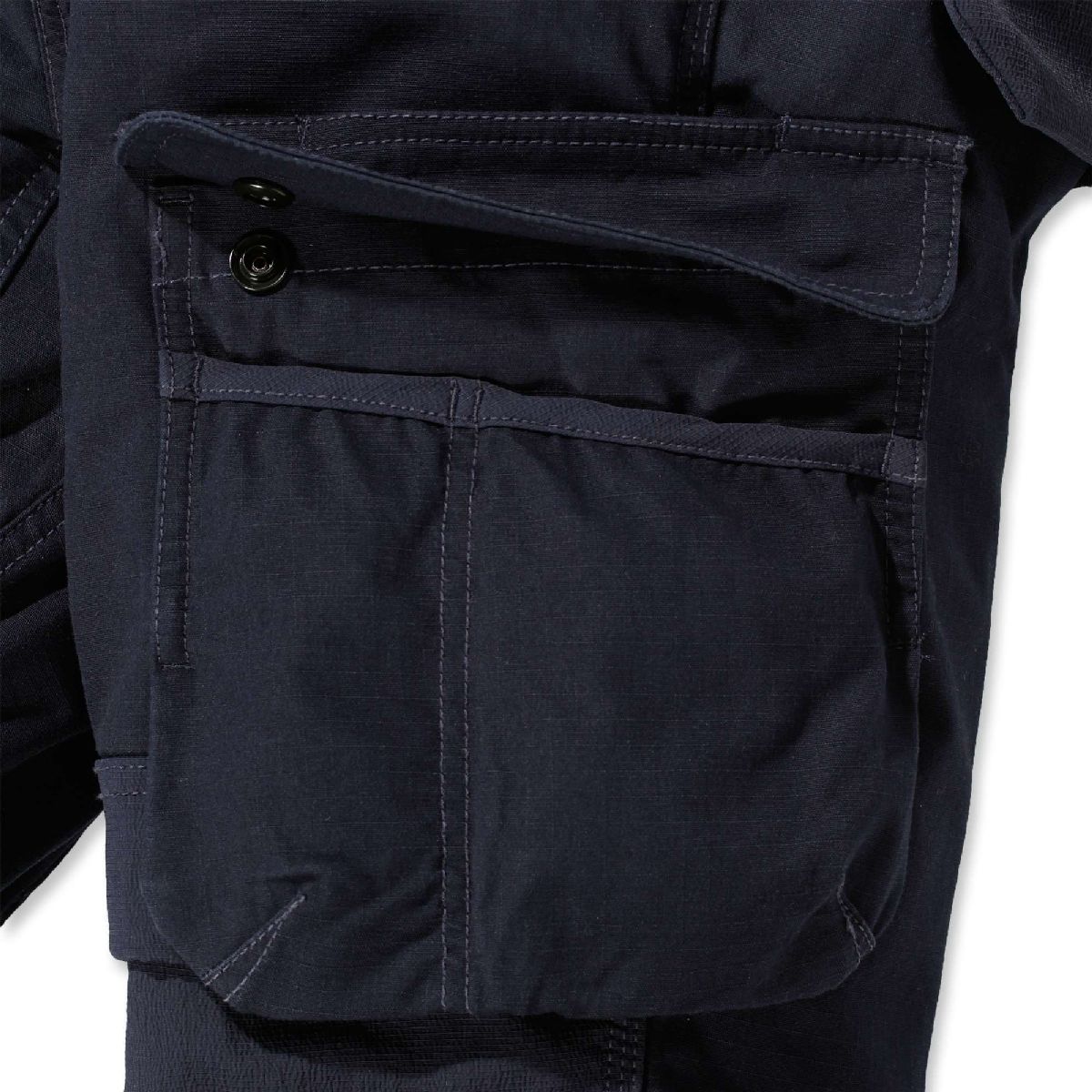 CarharttHerrenHoseSteelMultipocketPantNavy