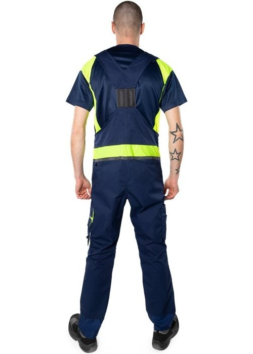 FristadsLatzhose1555STFPMarineWarnschutz-Gelb