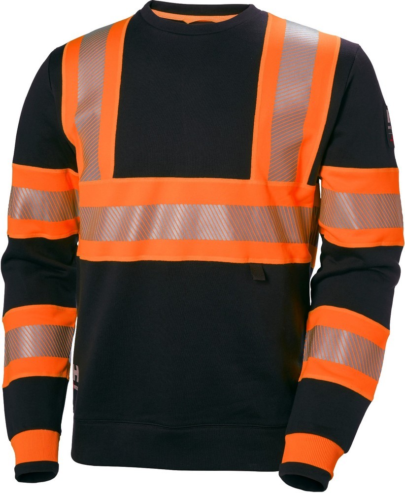 HellyHansenIcuSweatshirtOrangeEbony-XS