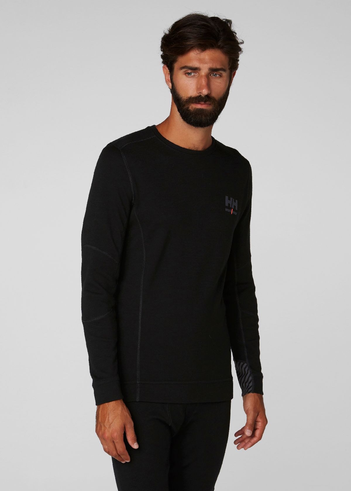 HellyHansenLongsleeve75106HhLifaMerinoCrewneck990Black