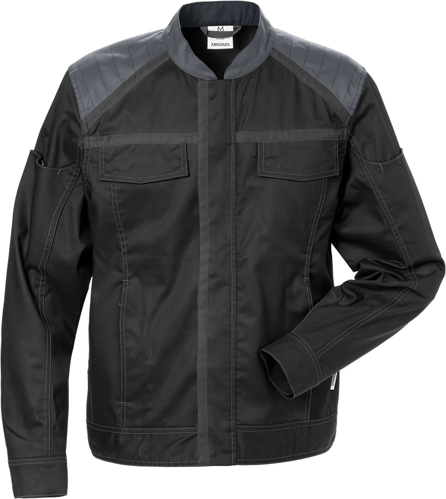 FristadsIndustrie-Stretch-JackeDamenjacke4556STFPSchwarzGrau-XS