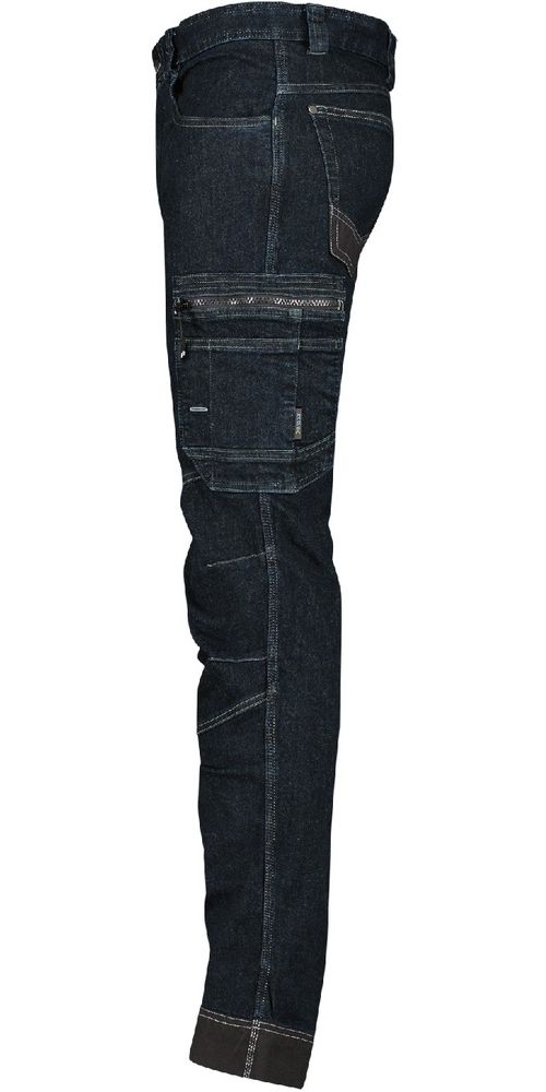 DassyStretch-ArbeitsjeansOsakaCOPES93JeansblauSchwarz-42