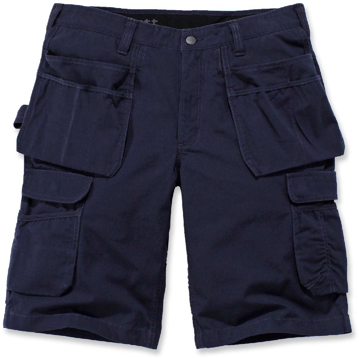 CarharttHerrenShortsSteelMultipocketShortNavy
