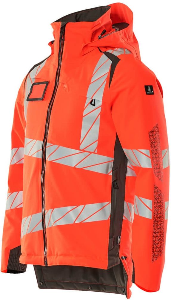 MascotWinterjackeAccelerateSafe19035-449Hi-visRotDunkelanthrazit-XXL