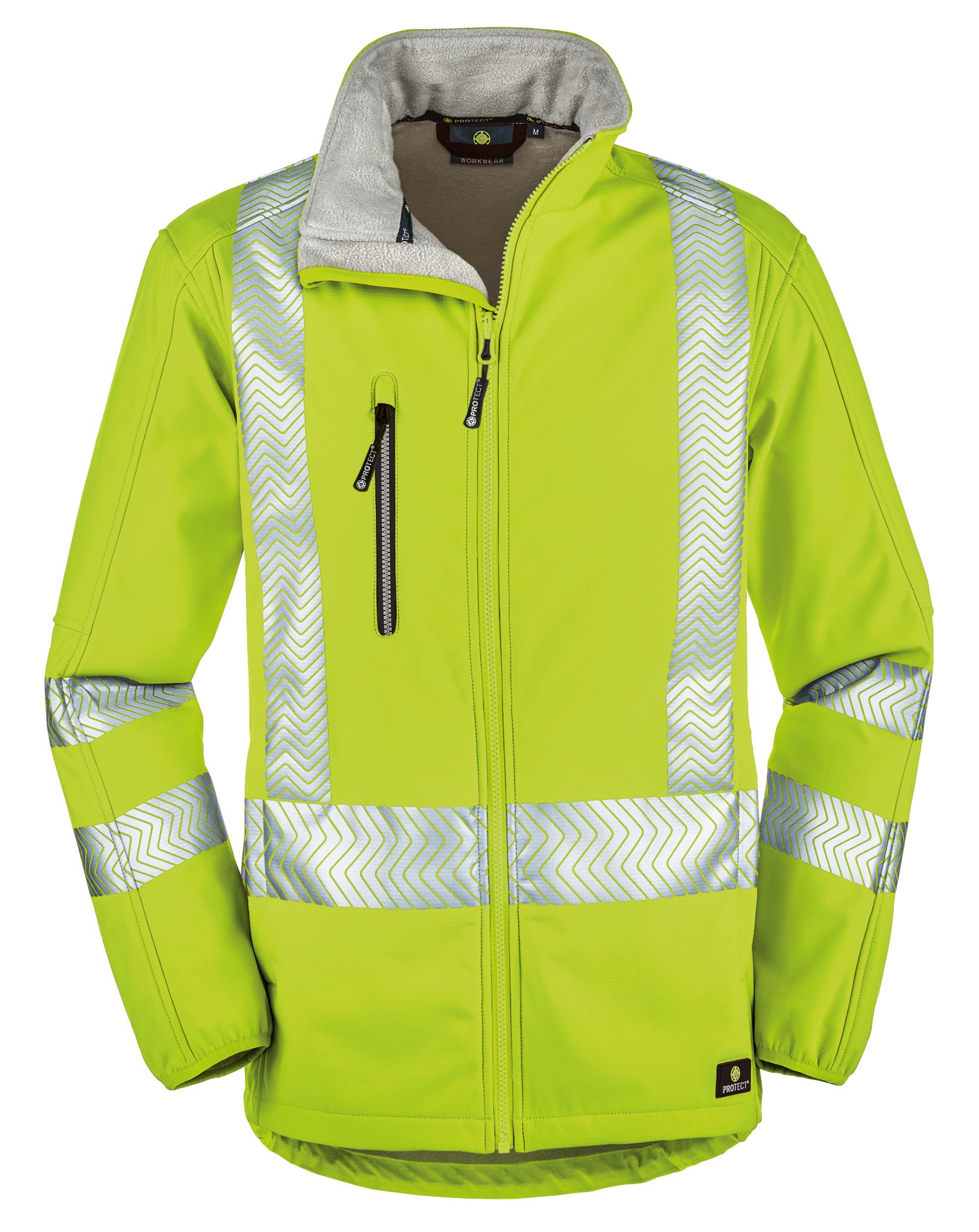 4PROTECTWarnschutz-Softshell-JackeTylerLeuchtgelb