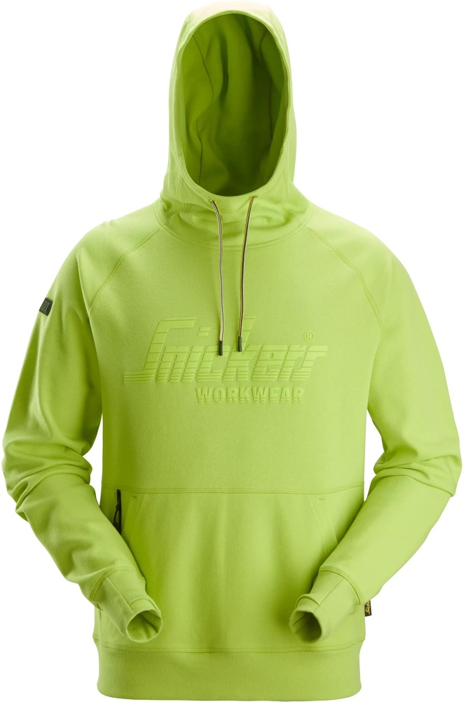 SnickersWorkwear2894LogoHoodie2894Lime-XS