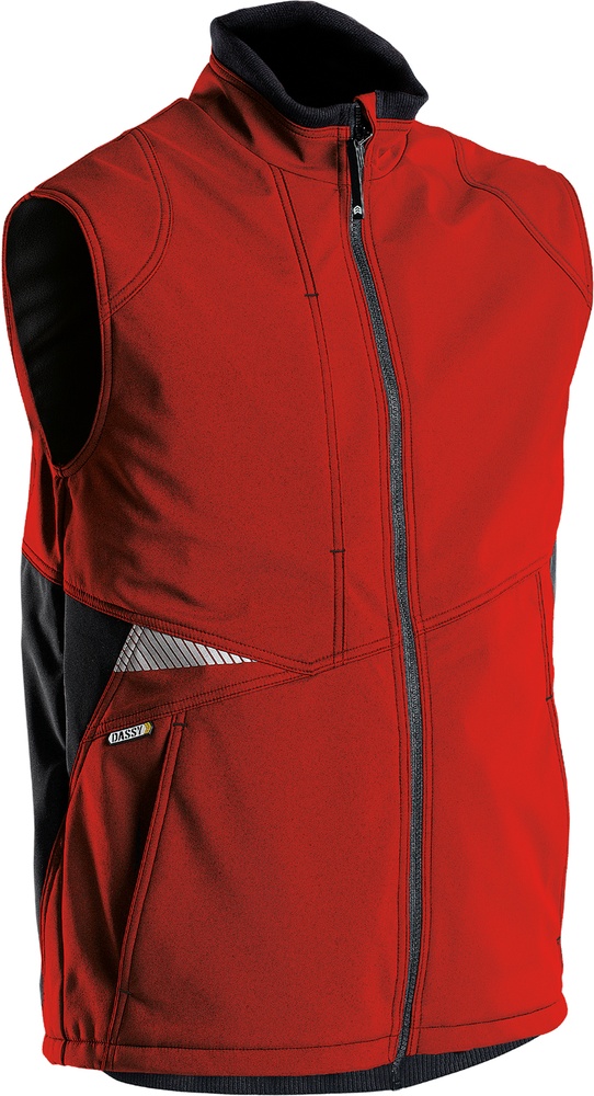 DassySoftshell-WesteFusionRotSchwarz-4XL